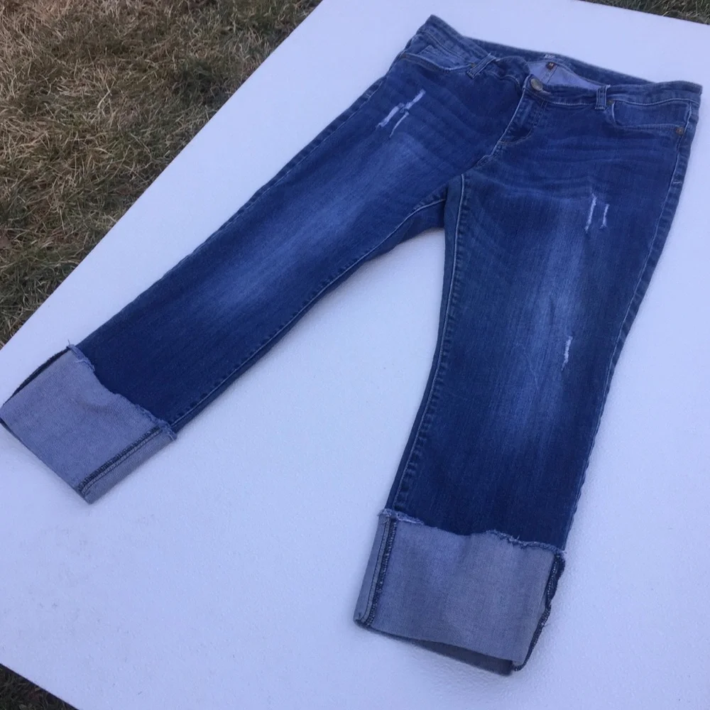 Kut from the Kloth Blue Ankle Jeans - Picture 11 of 15